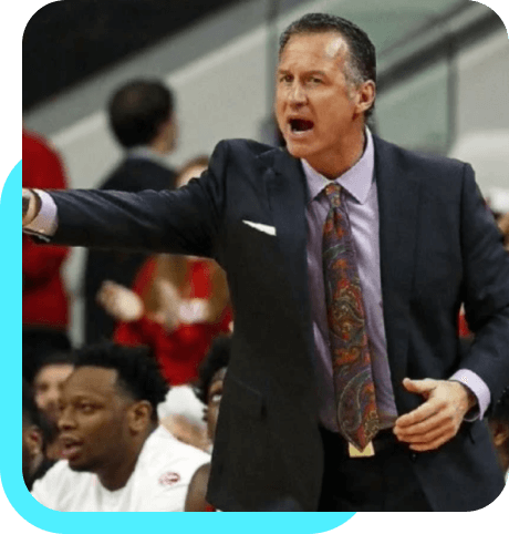 Mark Gottfried coaching basketball