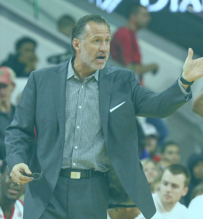 Mark Gottfried coaching basketball